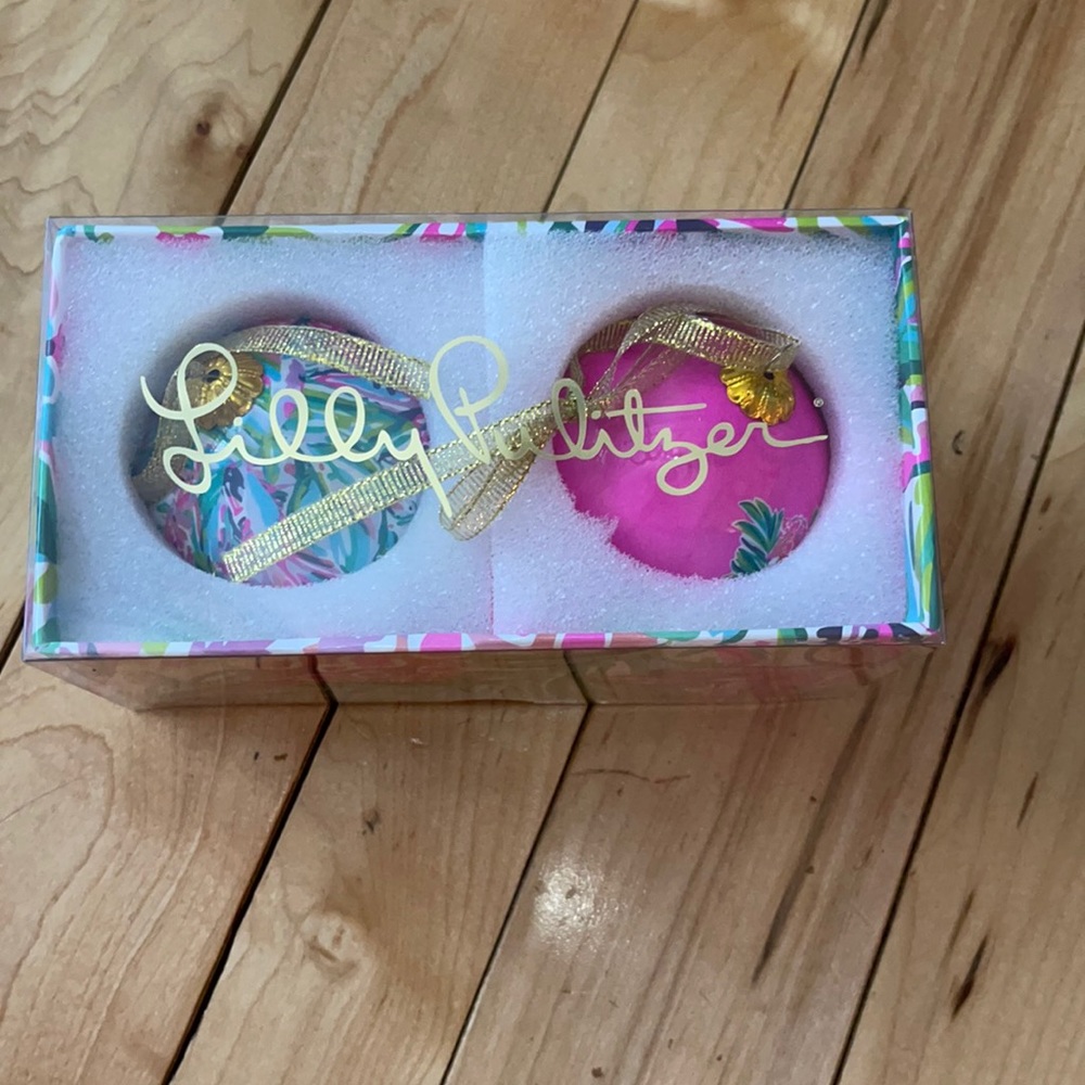 Lilly Pulitzer ornaments
